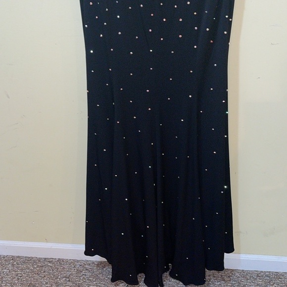 Womens Jovani Cocktail Dress Black Open Back - Picture 11 of 15
